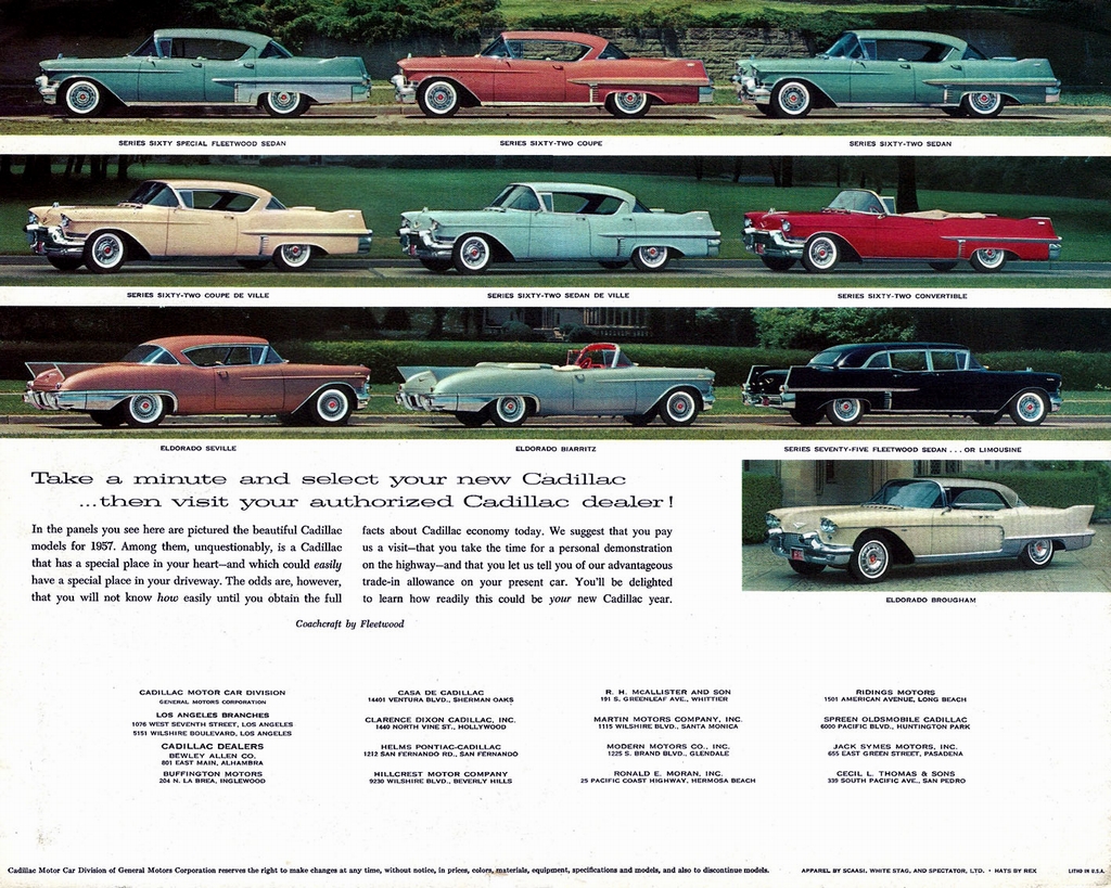 1957 Cadillac Handout Page 4